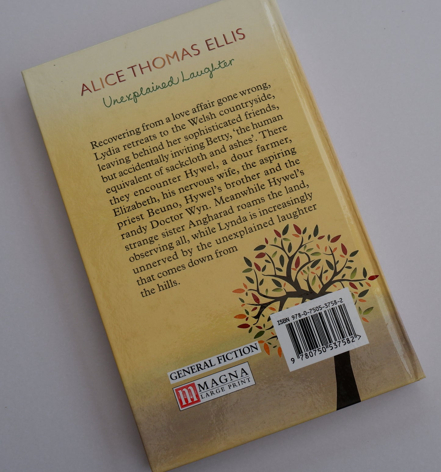 Unexplained Laugther - Alice Thomas Ellis (Large Print)