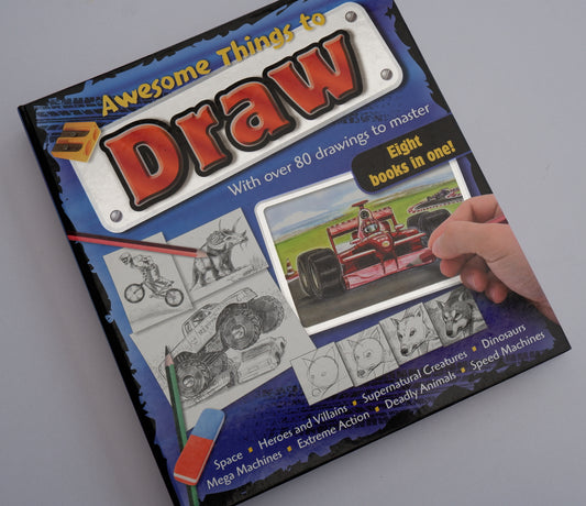 Awesome Things to Draw: Eight Books In One  - Shane Nagel