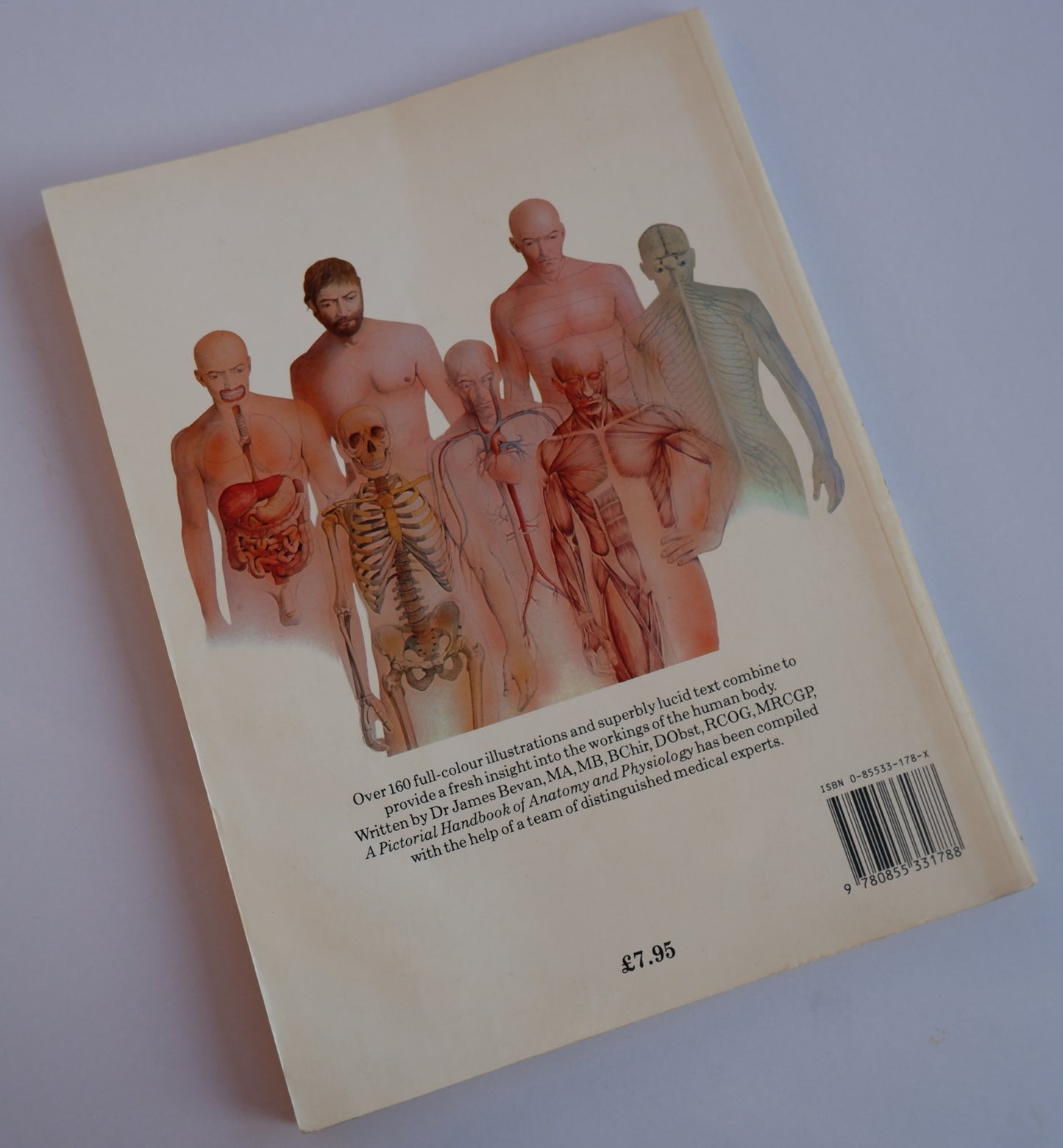 A Pictorial Handbook of Anatomy and Physiology  (1989 edition)- James Bevan
