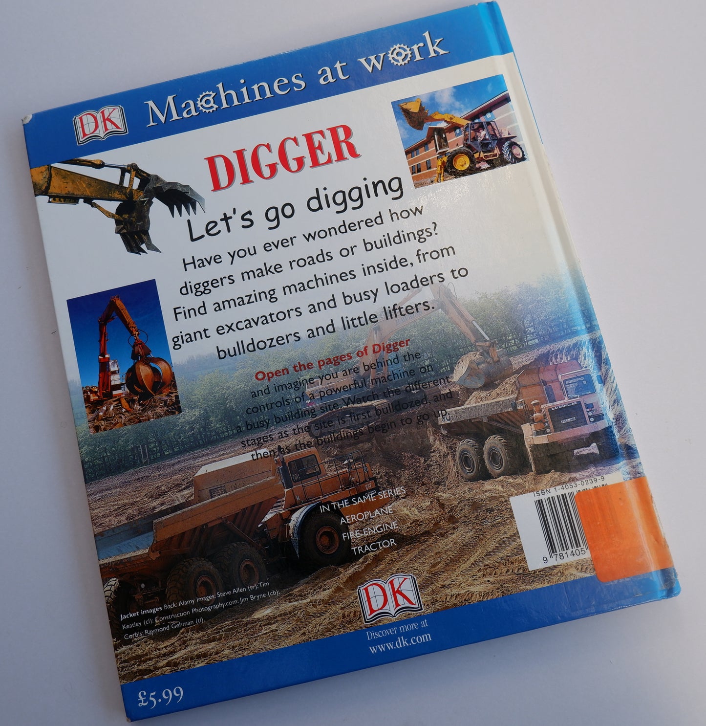 Digger (Machines at Work) -  DK Publishing