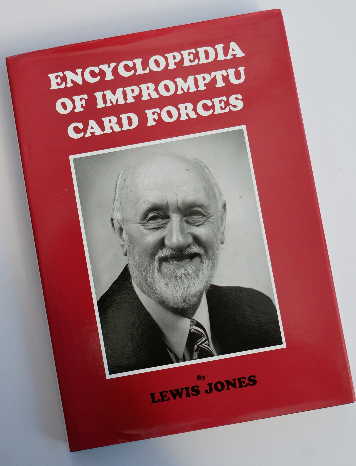 Encyclopedia of Impromtu Card Forces by Lewis Jones Harback book