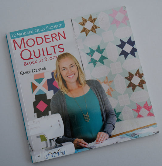 Modern Quilts Block by Block: 12 Modern Quilt Projects book